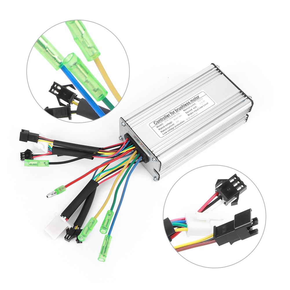 EBike Conversion Accessory 22A 9Tube 36 48V KT22A All Normal Heads Rectangula Controller
