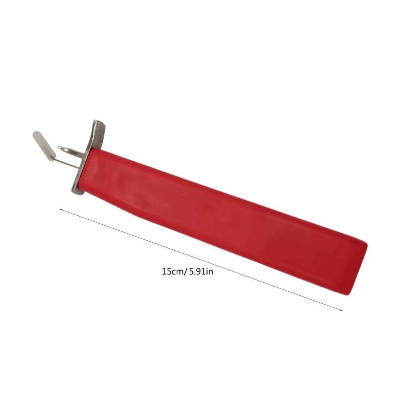 Enhebrador de Metal Conveniente Herramienta para Anudar Cuentas Herramienta para Enhebrar Perlas de Joyería Ayudante Práctico para Manualidades de Collares y Pulseras