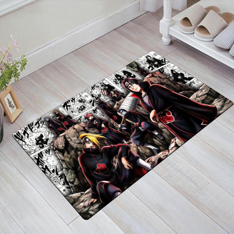 Anime Narutos Carpet Rug for Living Room Bedroom Home Sofa Decoration,Kids play Non-slip Floor Mat