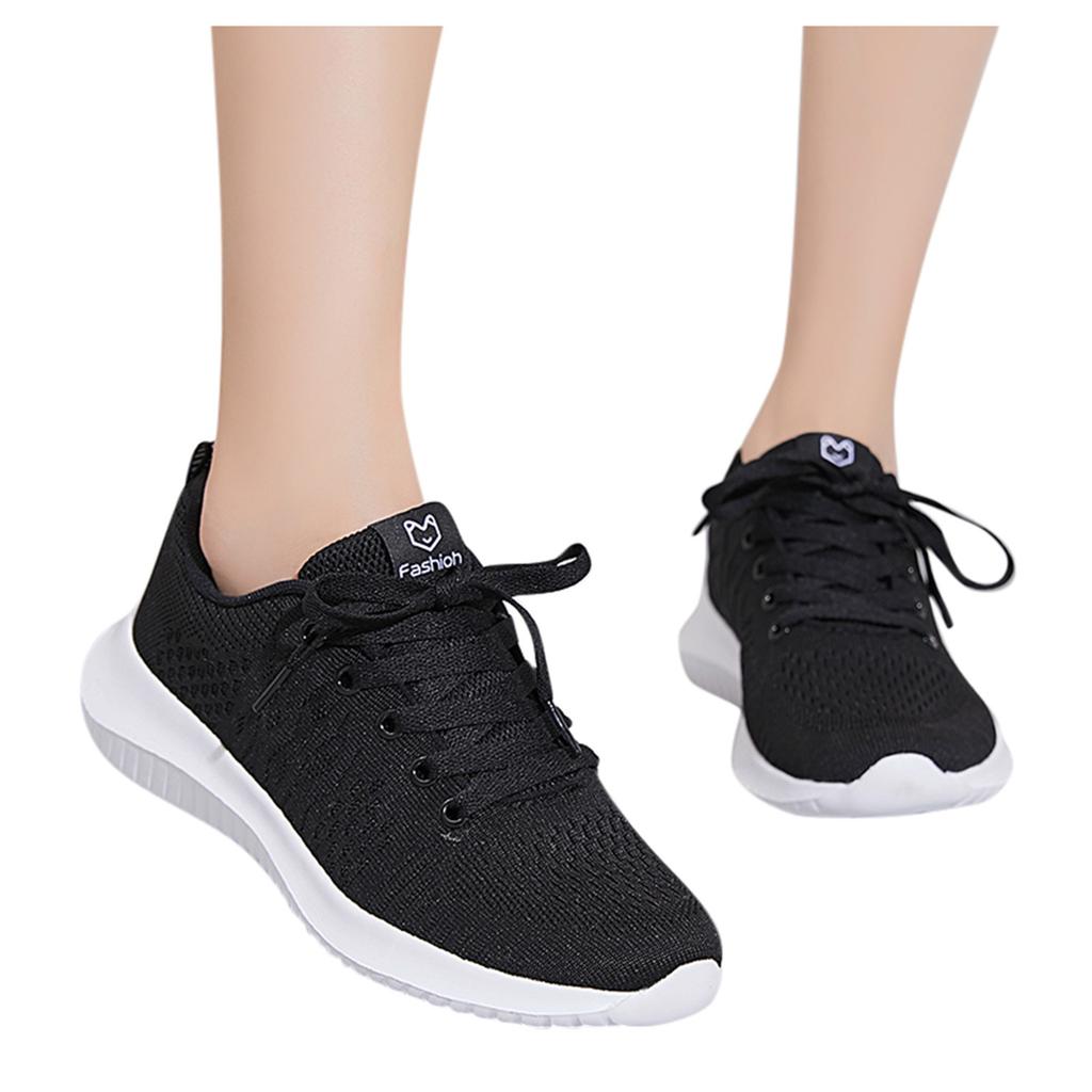 Dámské outdoorové síťované šněrovací sportovní boty Běžecké prodyšné boty