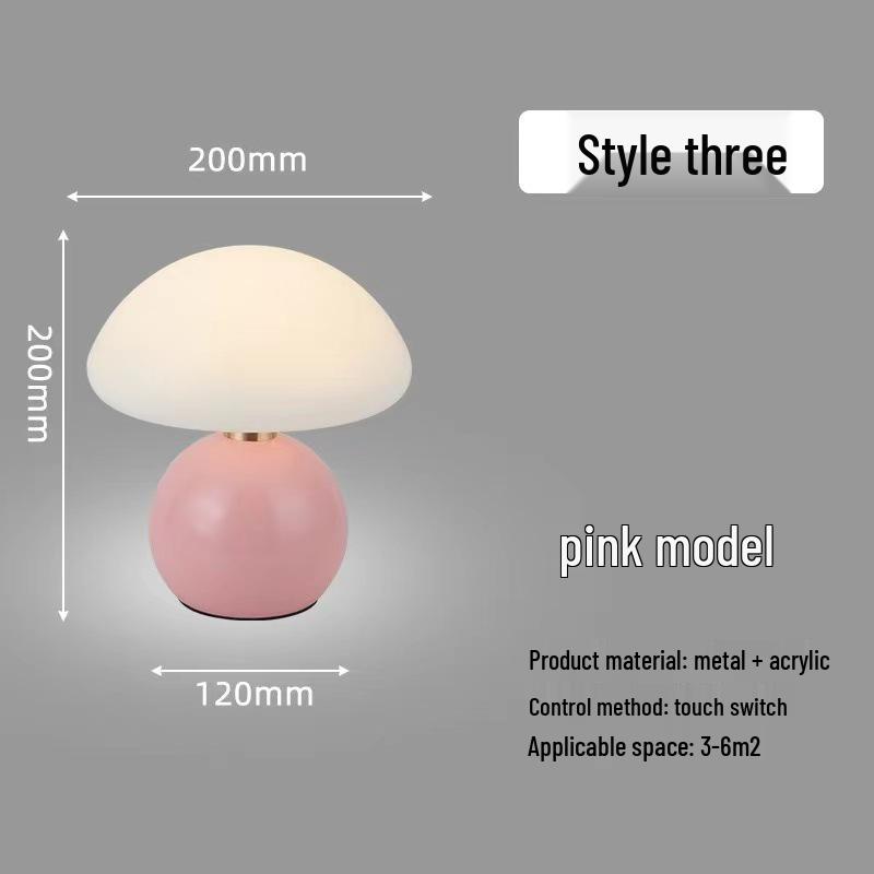French Cream-Style Table Lamp: Romantic Nordic Night Light for Bedroom & Wedding Decor