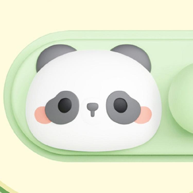 Silicone Cable Organizers Adhesive Cable Clip Featuring A Fun Panda Design Wire Holders Fixer For Tidy Workspaces