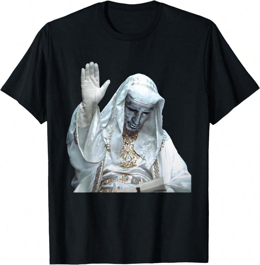 King Baldwin Meme Silver Mask Unisex TShirt S
