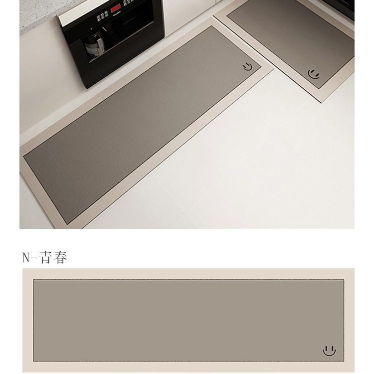 Kitchen Floor Mat Absorbent  Dirty  Oilproof Diatom Mud Household Printing Easy   Take Care of Bathroom Floor Mat Environmental Protection and Nonslip