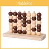 Connect 3d Wooden Quadruple Chess Toy For Home Learning Entertainment Family