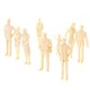 40x Model People Architectural 1:30 Scale Unpainted Standing Figures for Miniature DIY