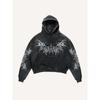 Mode Heren- en Dames Gothic Harajuku Skelet Skelet 3D Geprinte Hoodie voor Kinderen Trendy Hoodie Sweatshirt