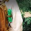 Outdoor-Schlüsselanhänger, taktischer Ausrüstungsclip, Aufbewahrungstasche, Gürtel, Schlüsselanhänger, Gurtband, Handschuhe, Seilhalter, Haken, Nylon-Gurtband, Schlüsselanhänger