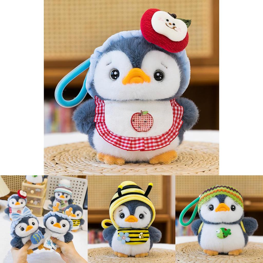 Plush Penguin Doll With Soft Short Pile Fabric For Kids Baby Gift And Room Decor