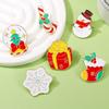 Christmas Fashion Enamel Pins: Stylish Brooches for Backpacks & Clothing