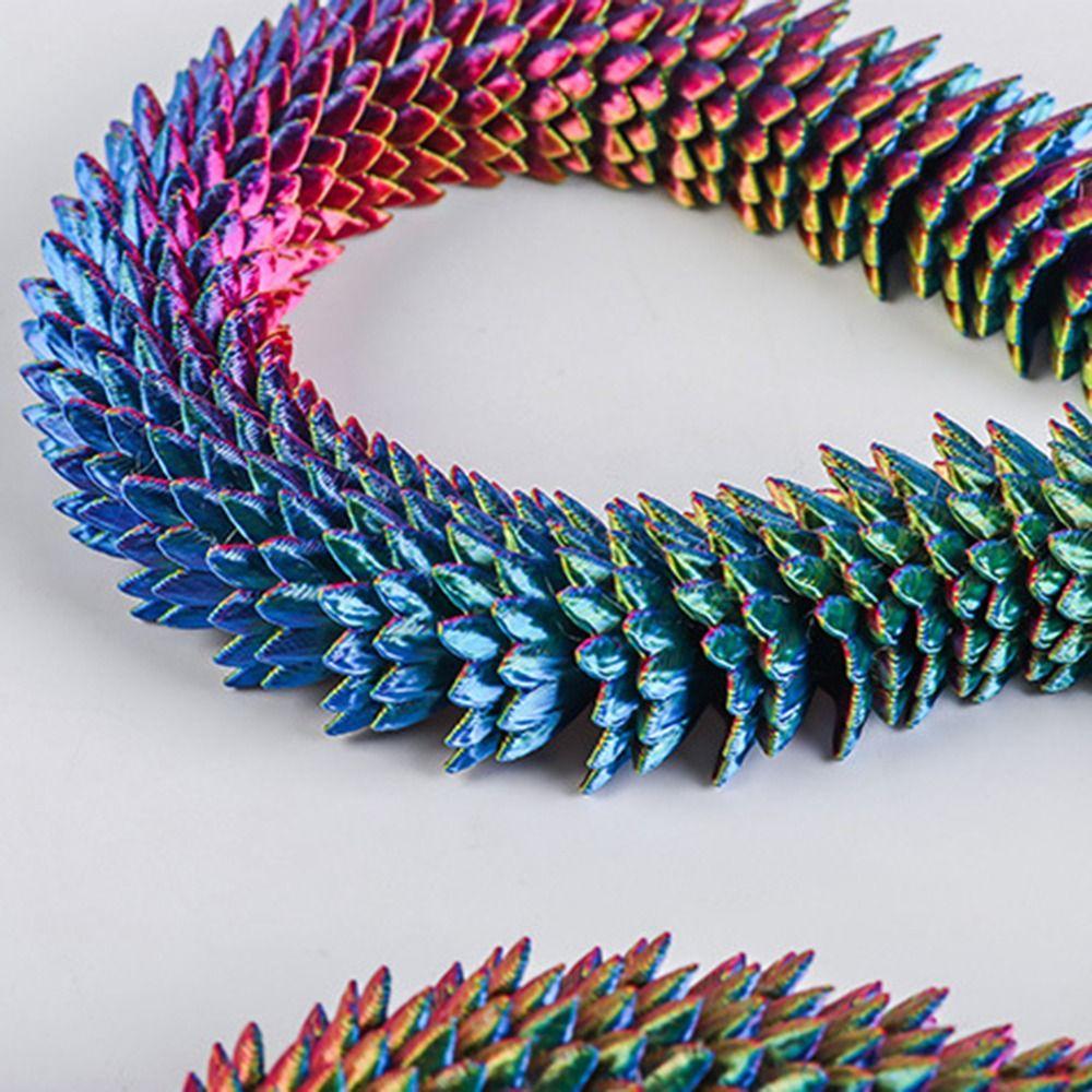Multicolor Simulated Snake Ornament Realistic Animal Simulation Model  Desktop Ornament