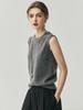 2025 Autumn/Winter Women's Cashmere Knit Vest: Soft, Skin-Friendly, Warm Tank Top for Versatile Layering