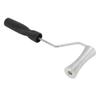 Bubble Paddle Tool Concave Aluminium Alloy Plastics Fiberglass Roller for Defoaming Home Diameter 90mm