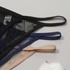 Luxury Transparent Lace Heart Low-Waist Thong - Sexy Japanese-Style T-Back for Women