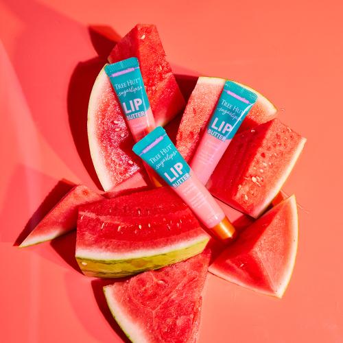 Tree Hut Sugar Lips Lip Butter 3 Piece Set [strawberry+original+watermelon] +free Tree Hut Mirror