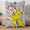 1pc, Dopey Dwarf Blanket Cozy Throw for Home Decor, Couch Cover, Outdoor Use, Travel