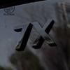 For Zeekr 7X CX1E 2025 2026 Blackened Car Emblem  Zinc Alloy Special Car Tail Emblems Accessories