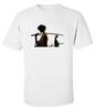 Samurai Champloo Anime Manga Japanisch Dope Weiß Bedrucktes Baumwoll-T-Shirt