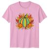 Autumn Pumpkins Fall Harvest Unisexs TShirt Unisexs Tee Graphic Seasonal Tee