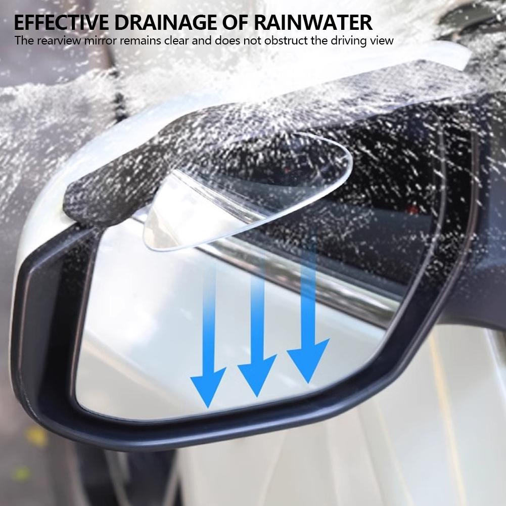2pcs Car Rear View Mirrors Blindspot 360 Degree Adjustable Car Blindspot Mirrors Flexible Car Blindspot Mirrors Automotive