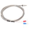 BERM K Type Screw Thermocouple Temperature Sensor Detector Gauge M6 Screw Thread 2 Wire Probe