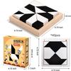 120 Level Block Cube Puzzle with Storage Hidden Geometric Shape Pattern 3D Thinking Training Montessori Education Children Toys
