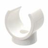 100Pcs Plastic U Shaped Pipe Clamp Water Pipes Support Fastener Heavy Duty Pipes Clamps Hangers Tubing Hose Holder