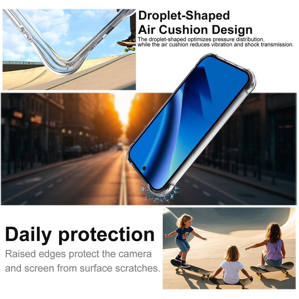 For Google Pixel 10a Phone Case IMAK Shock-resistant Soft Case