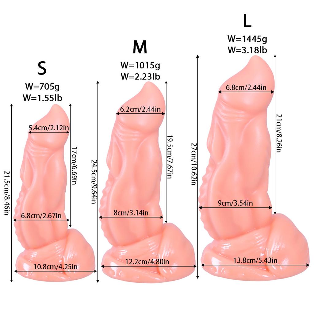 PVC Extra Long Anal Plug Dildo Sex Toy Masturbator for Men and Women Strap On Penis Realistic Dick BDSM