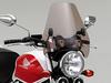 GIVI A601 Medium Universal Fit Handlebar 93973 Windscreen, Brown, (Bar Clamp)
