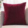 Large Cushion Cover Supersoft Corduroy Pillow Case Striped Decorative Pillow Cover For Bed Couch Sofa Spring Home Decor