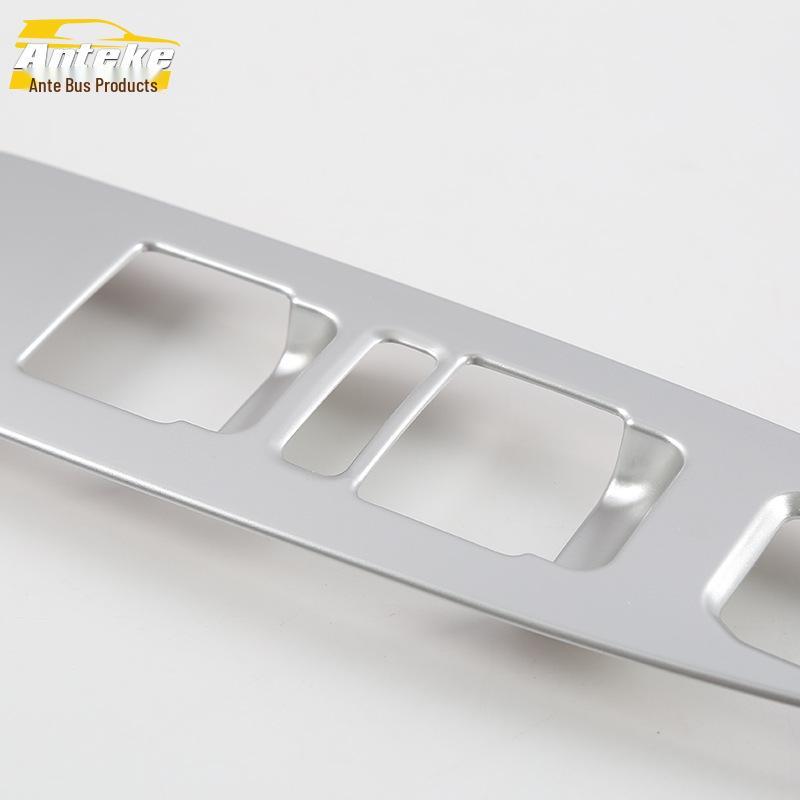 VV7 Window Switch Decorative Frame - Fits 17 Models, Glass Armrest Button Sequin Accessories