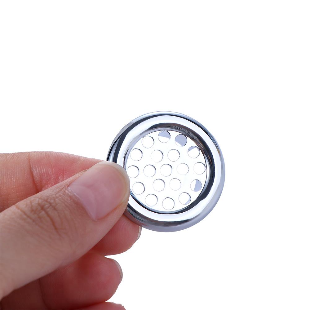 Washing Basin Chrome Hole Cover Sink Round Ring Sink Basin Cap Spare Cover Hollow Overflow Cover