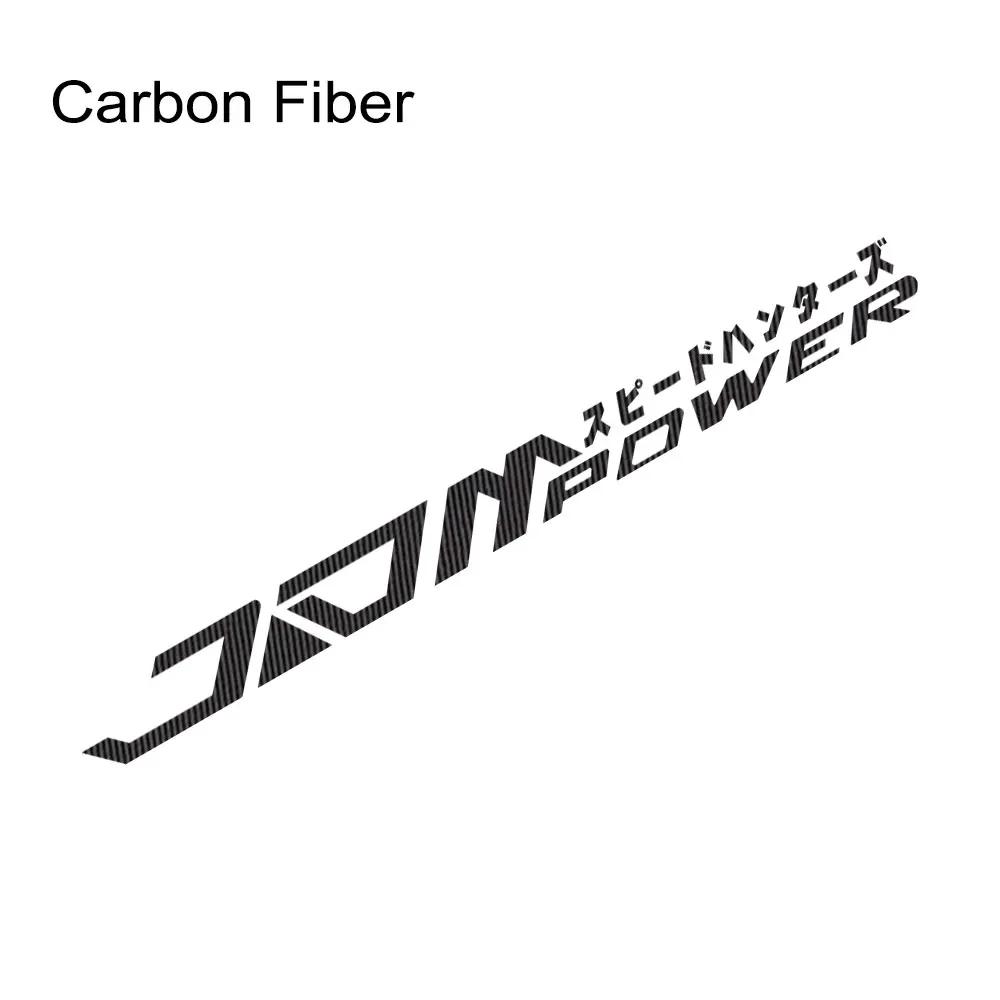 JDM Japanese Racing Vinyl Decal for Car Windshield Waterproof Non-Fading Self-Adhesive Car Sticker Auto Decoration Accessories
