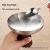 304 Stainless Steel Elevated Ice Cream and Dessert Cup, Silver Gold