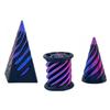 Kids 3D Printed Spiral Cone Fidgeting Toy Impossible Pyramid Passthrough Sculpture Antistress Anxiety Relieving Game Adults Toys