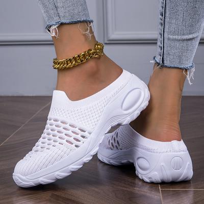 Zoccoli Ortopedici Lady Mesh Supporto Arco Plantare Scarpe da Passeggio Pantofole Traspiranti da Esterno per Donna
