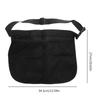 Tennis Ball Holder Pickleball Ball Wasit Pouch Large Capacity Zipper Tennis Ball Carrying Bag Travel Pocket Durable