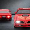 NEU 1/32 Pontiac Firebird Legierung Muscle Car Modell Sound und Licht Rückzug Kinder Spielzeug Sammlerstücke Geburtstagsgeschenk
