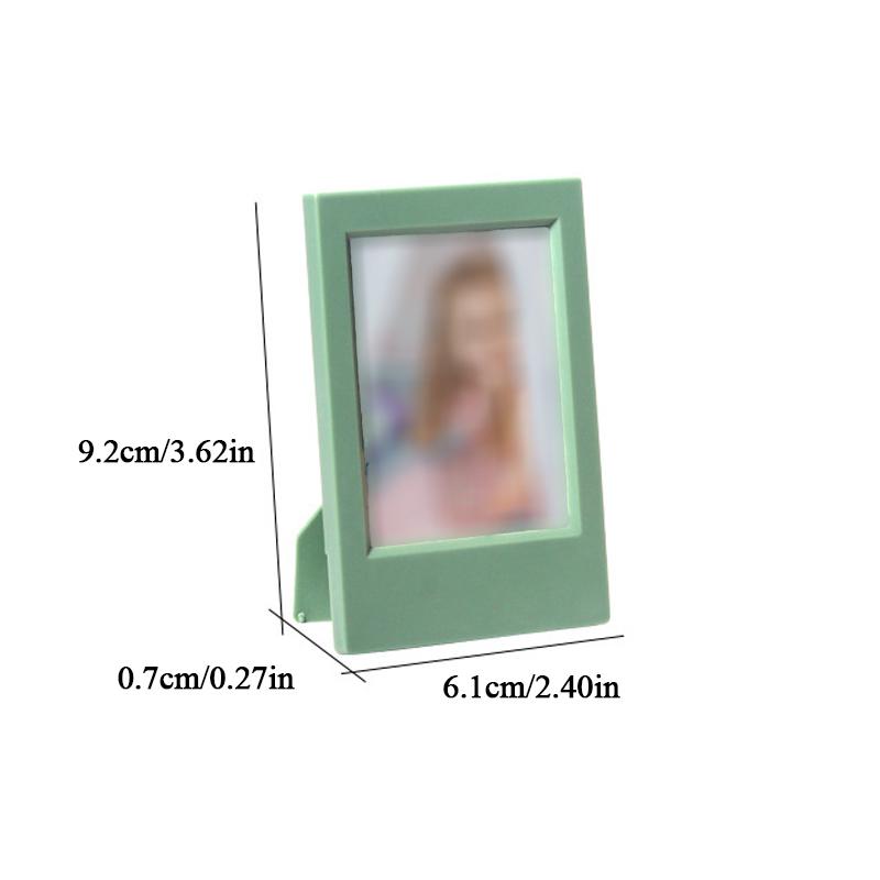 Vertical Mini Photo Frame 3 Inch Instax Pictures Album Photocards Colorful Holder Scrapbook Desktop Decoration Wholesale