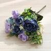 Artificial Flowers Wedding Christmas Craft Wreath Home Decor Accessories Bride Holding Flowers Scrapbooking Silk Hydrangea Peony