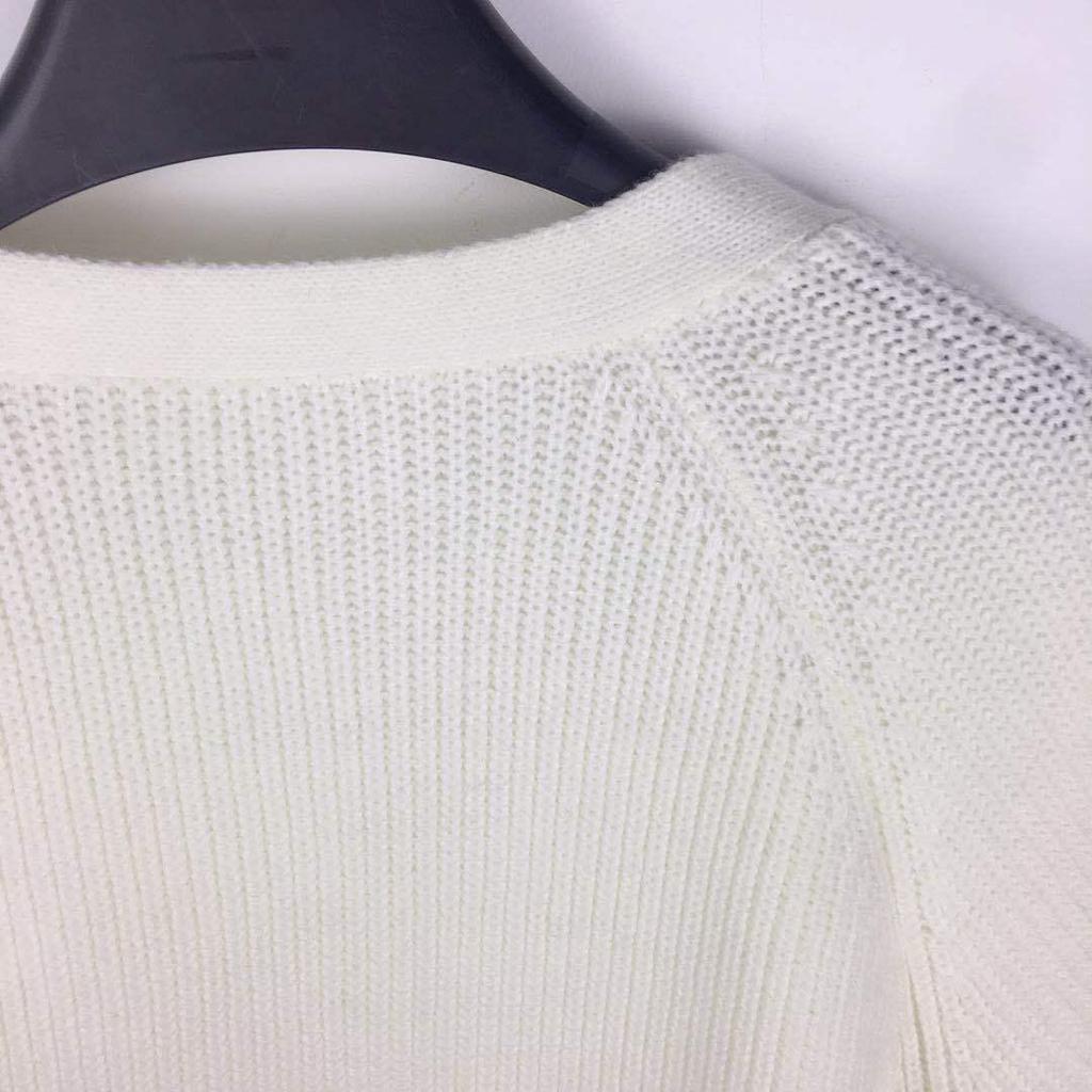 2023 Fall/Winter Women's V-Neck Lantern Sleeve Knit Cardigan