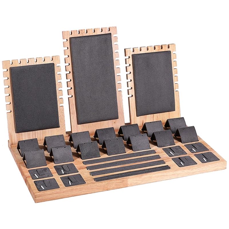 Minimalist Jewelry Tray Organizer Durable Earrings Necklaces Bracelets Holder Multi Layered Accessories Display Shelf