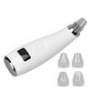 Electric Blackhead Vacuum Cleaner LED Display 3 Strength Blackhead Extractor Device Vacuum Pore Cleaner White