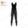 New Portugal National Team  Cycling Jersey Set Winter Mens Long Sleeve Clothing Suit MTB Bike Road Pants Bib Ropa Ciclismo