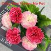 Handcrafted Silk Carnation Artificial Flowers Wedding Decor Photography Props