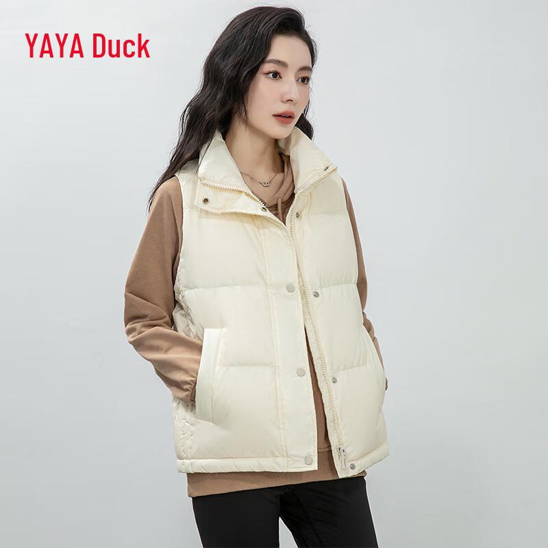YAYA Women's Stand Collar Down Vest