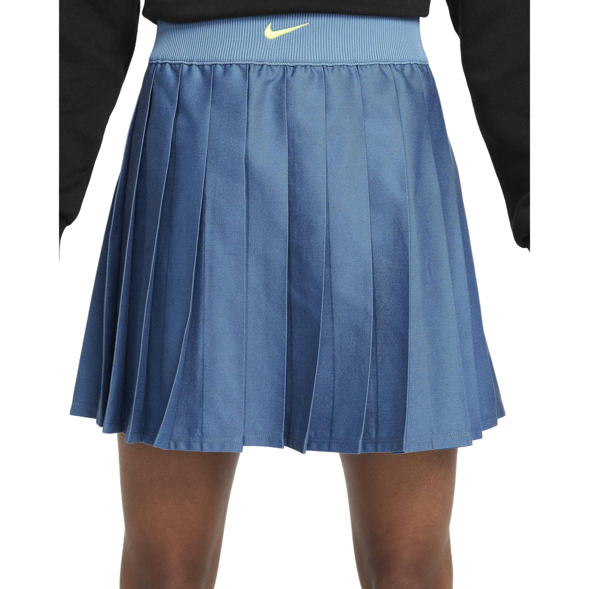 Nike Skirt Teenagers Love Aegean Storm / Volt FZ5565-429 M