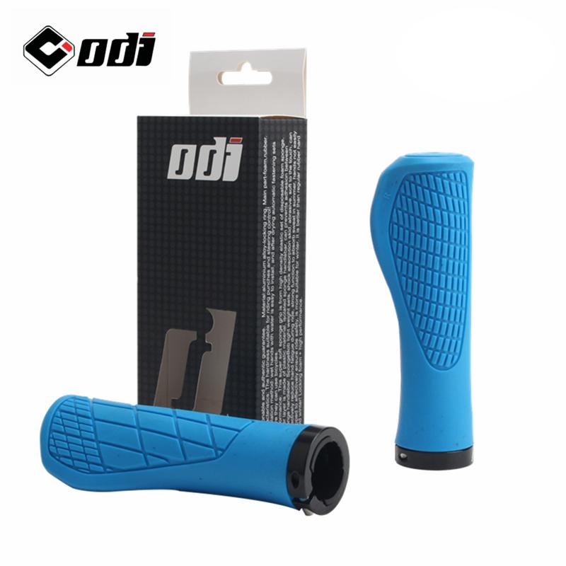 ODI Fietsgrips Zacht Silicagel Mountainbike Grips Ergonomie Mtb Manchetten Waterdicht Mtb Fiets Handvat Lock op Fiets Handvatten