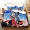TRIGUN STAMPEDE Bedding Set Single Twin Full Queen King Size Bed Set Aldult Kid Bedroom Duvetcover Sets Anime Parure De Lit